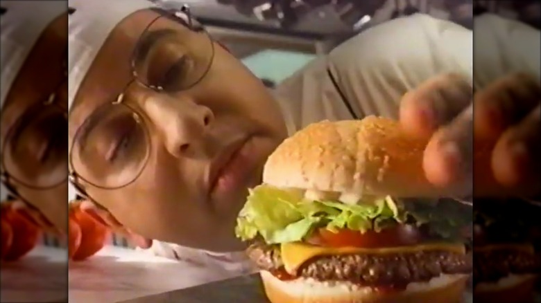 Chef looking at the Arch Deluxe