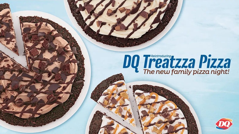 Dairy Queen promotion for Treatzza pizza