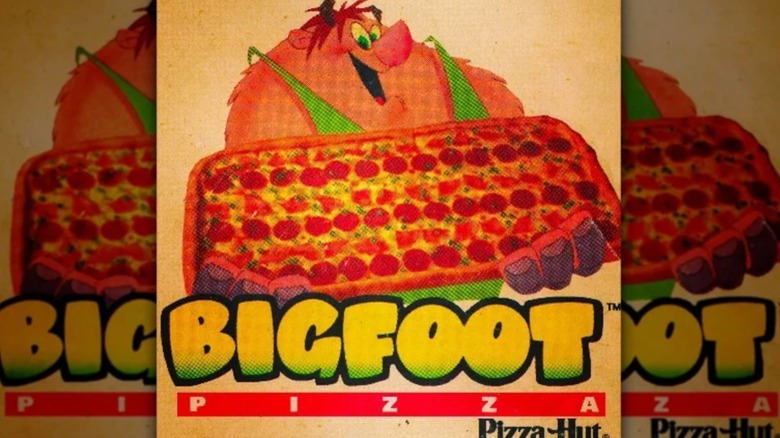 Screengrab from Pizza Hut Bigfoot commercial