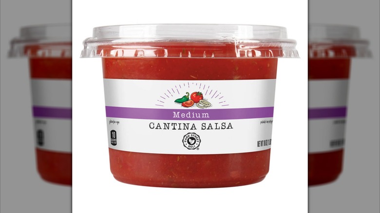 Container of Park Street Deli Cantina Salsa, Medium