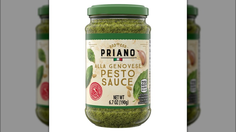 Jar of Priano Genovese Pesto
