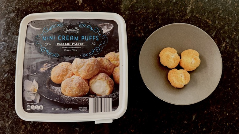 Specially Selected Mini Cream Puffs Dessert Pastries