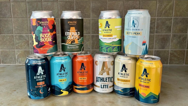Athletic non-alcoholic beers