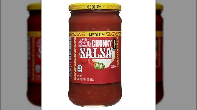 Large jar of Chunky Medium Salsa