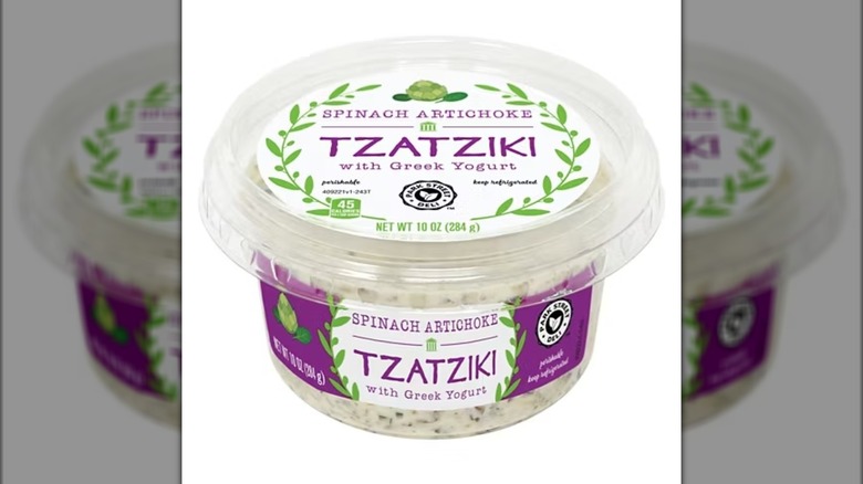 Spinach Artichoke Tzatziki Dip
