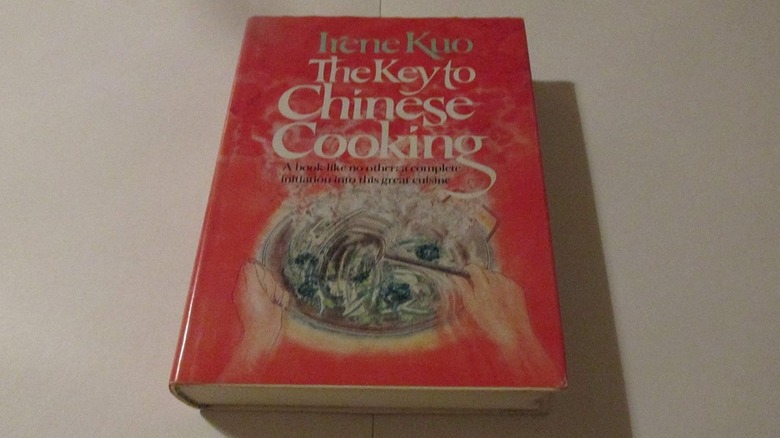 The Key to Chinese Cooking cookbook on white background