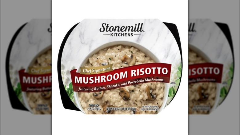 Package of Stonemill Kitchens Mushroom Risotto