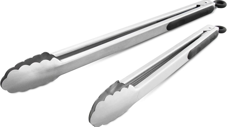 Allwin-Houseware set of two Grill Tongs on white background