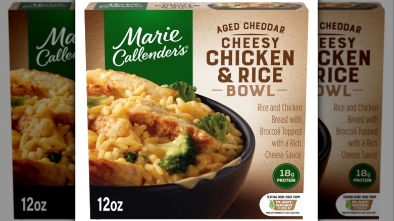 Marie Callender's Aged Cheddar Cheesy Chicken and Rice Bowl
