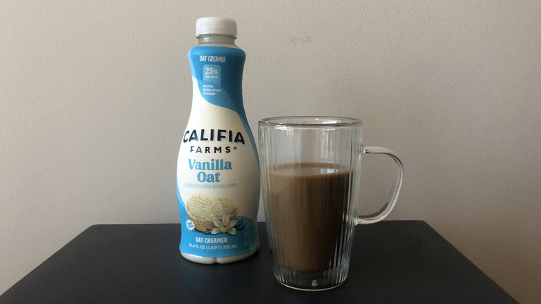 Califia Farms vanilla oat creamer.