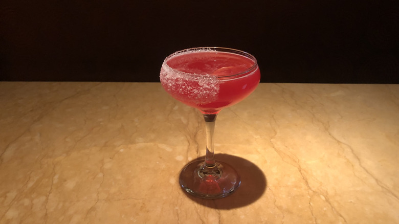 Raspberry lemon drop from Cheesecake Factory.