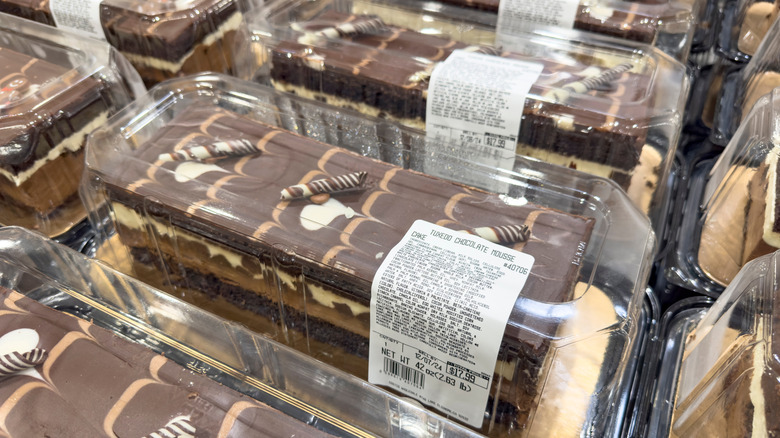 Many cakes at Costco's bakery section