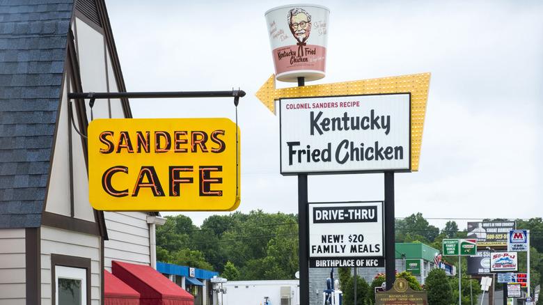 Colonel Sanders' original restaurant, Sanders Cafe, opened as a KFC museum and active restaurant.