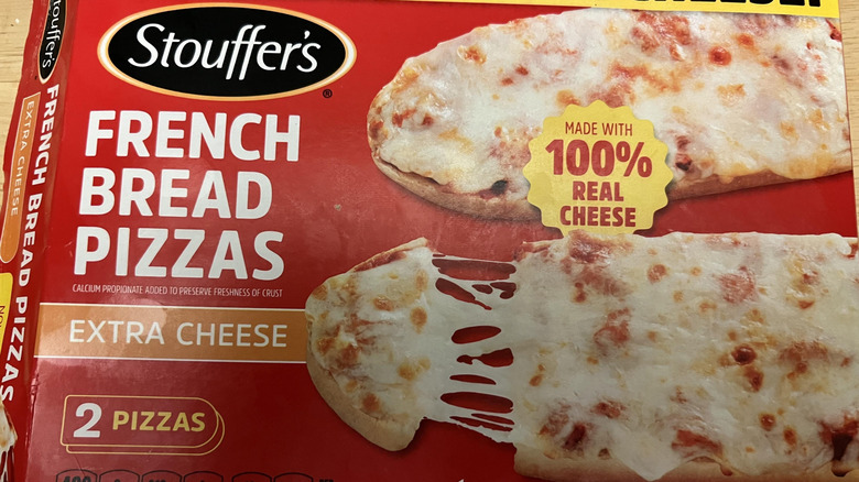 stouffer's french bread pizza pack extra cheese