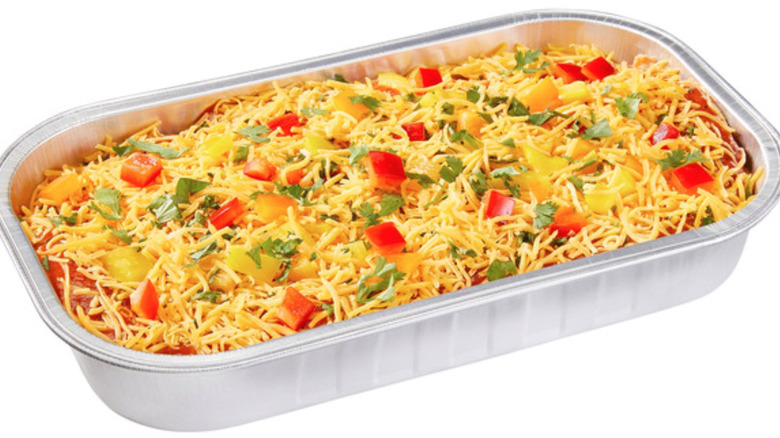 Kirkland Signature rotisserie chicken enchilada bake