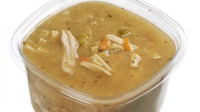 Kirkland Signature rotisserie chicken noodle soup