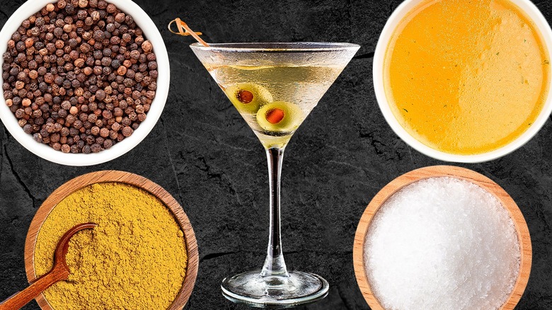 Martini and spices