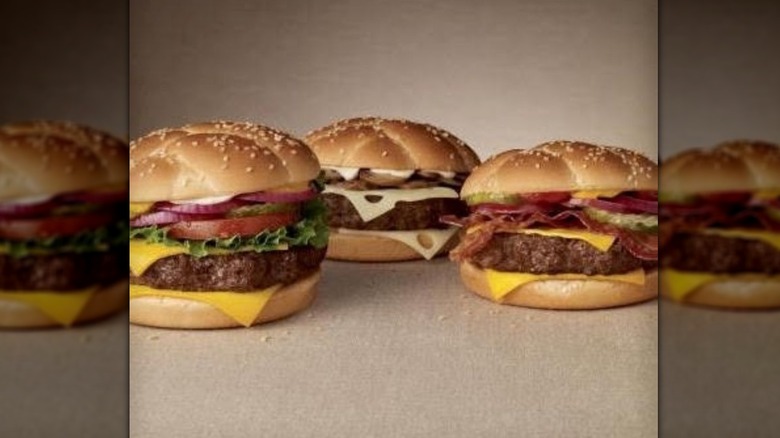 Advert for McDonald's Angus Third Pounder