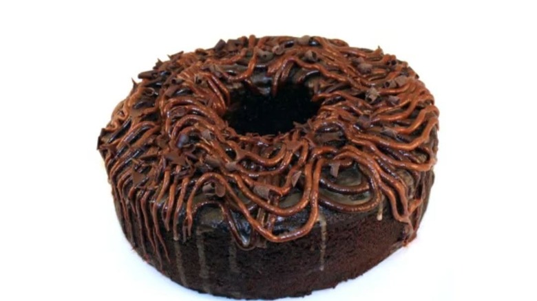 Triple chocolate bundt cake