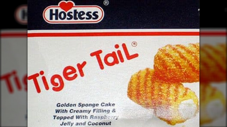Hostess Tiger Tail box