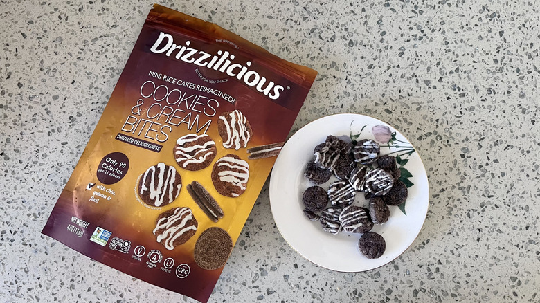 Cookies and Cream Bites on a plate