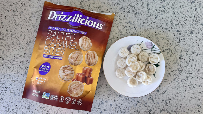 Salted Caramel Bites on a plate