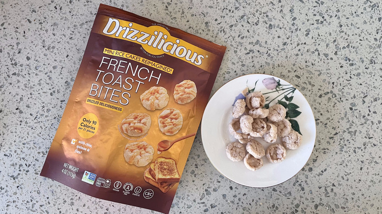 French Toast Bites on a plate