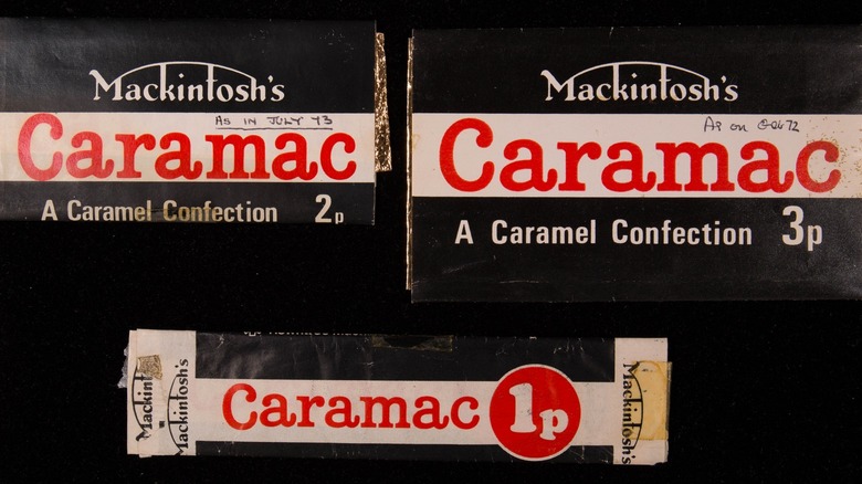 Vintage Mackintosh's Caramac candy bars
