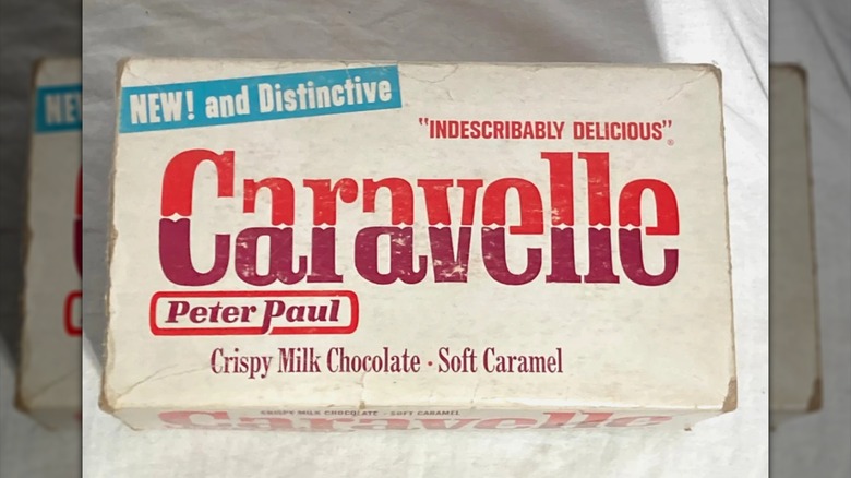 Peter Paul Caravelle candy bar packaging