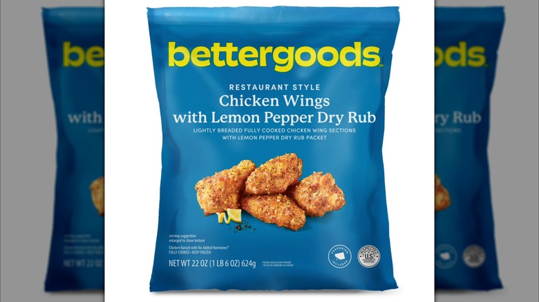 bag of BetterGoods chicken wings