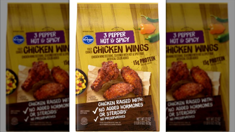 Kroger bag of frozen chicken wings