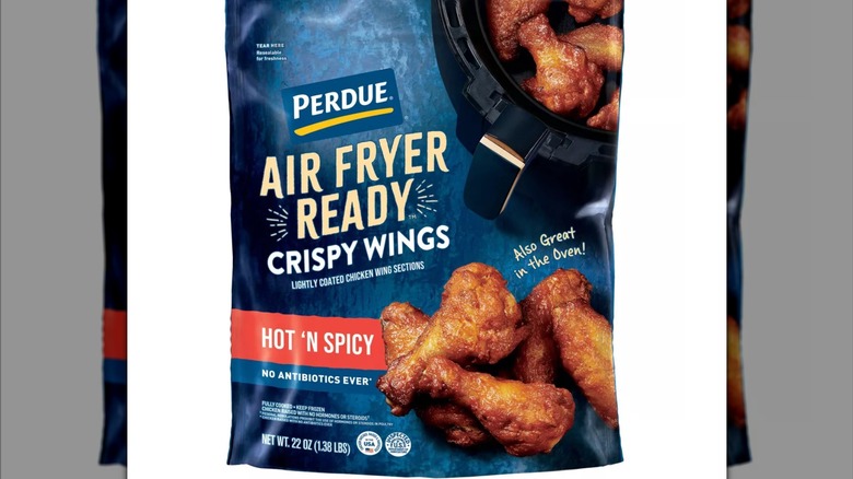 bag of Perdue air fryer ready crispy wings