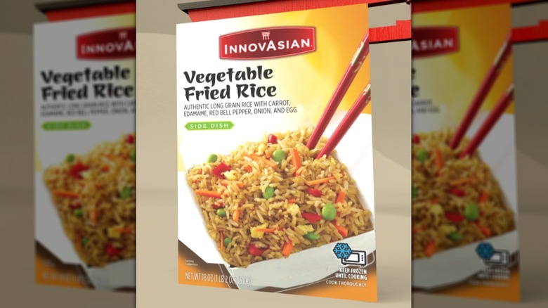 Package of InnovAsian Vegetable Fried Rice