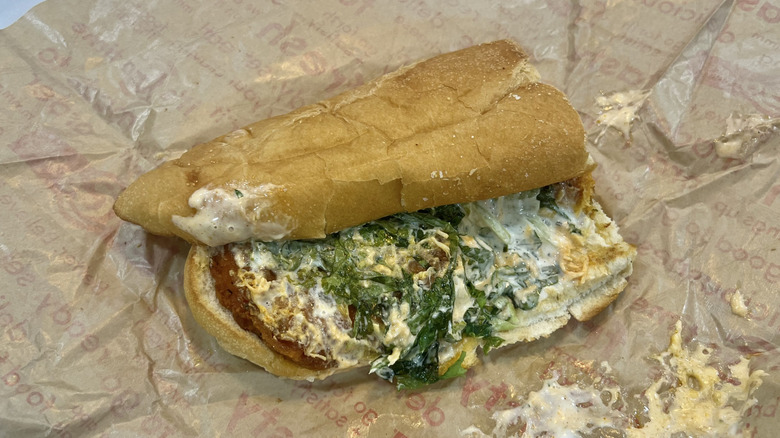 GetGo BuffaLoaded Chicken sub.