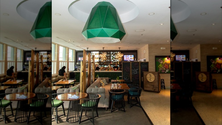 Inside view of The Social Club