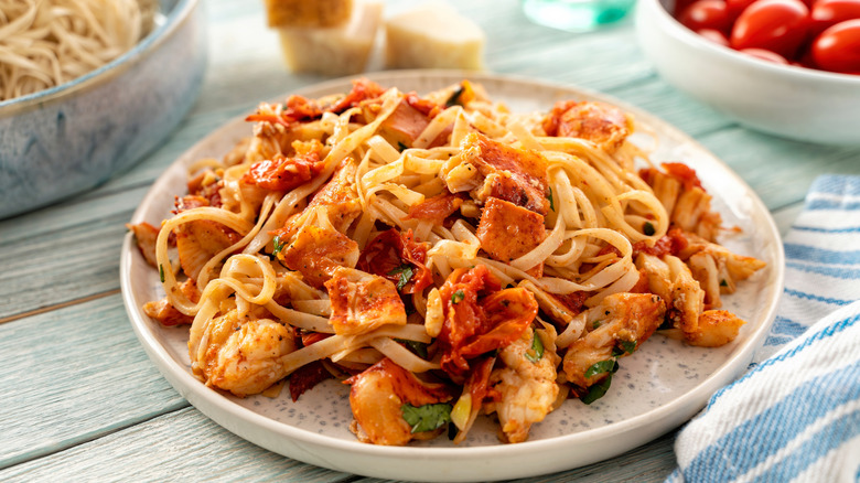 Plate of Lobster Fra Diavolo