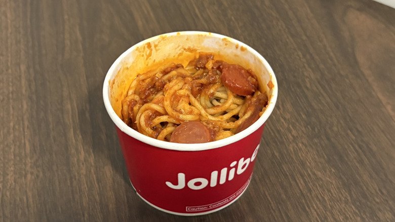 Side of Jolly Spaghetti from Jollibee