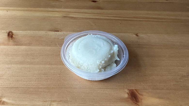 KFC Mashed Potatoes on wooden table