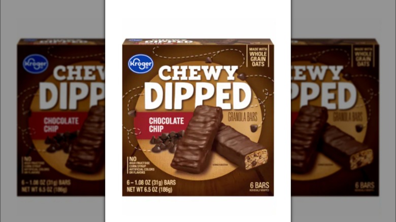 Kroger chewy dipped granola bar