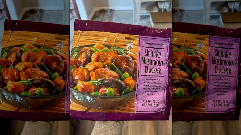 Trader Joe's Shiitake Mushroom Chicken in bag