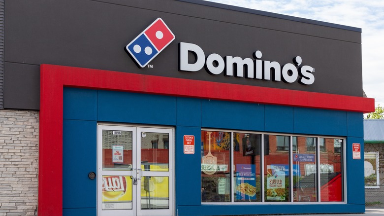Domino's storefront in Ottawa, Canada