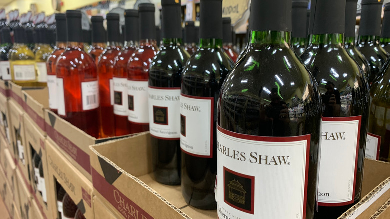 Charles Shaw wines at Trader Joe's