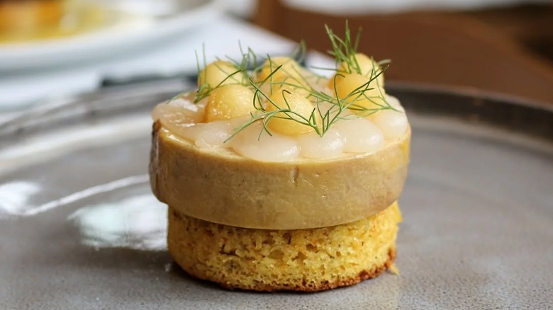 Foie gras dish from Ore Hill
