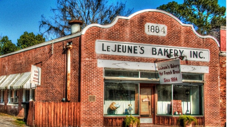 LeJeune's Bakery brick storefront