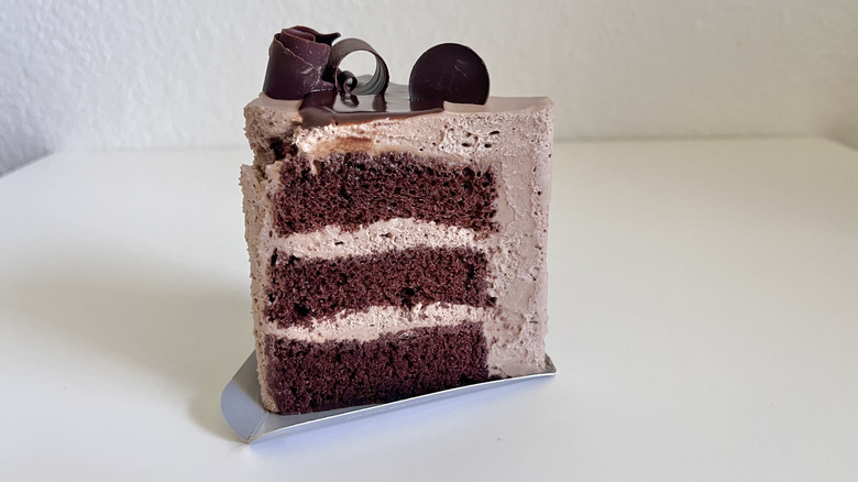 Chocoholic Chiffon on a table