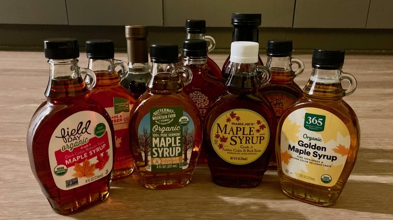 Maple syrup varieties
