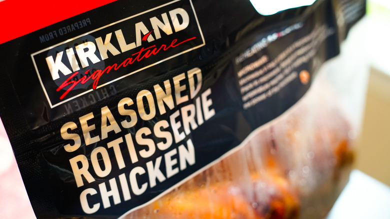 Kirkland Signature rotisserie chicken bag