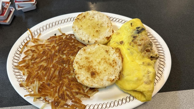 Omelet off of Waffle House's secret menu