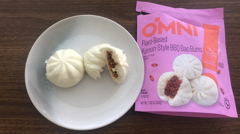 Omni plant-based Korean-style BBQ bao buns