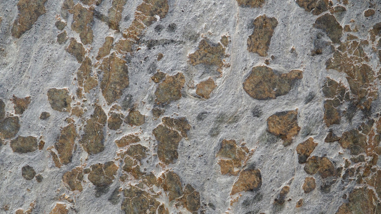 A slab of brown soapstone